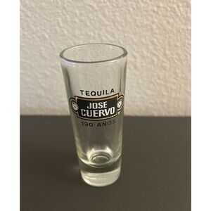 Jose Cuervo 190 Years Shot Glass Tequila Souvenir Barware Jigger Shooter